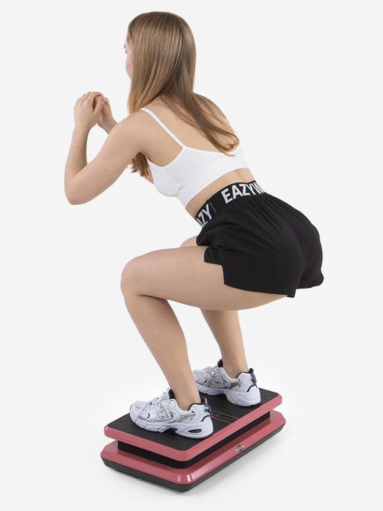 Виброплатформа Fitnesslive для похудения модель 104 цвет розовый