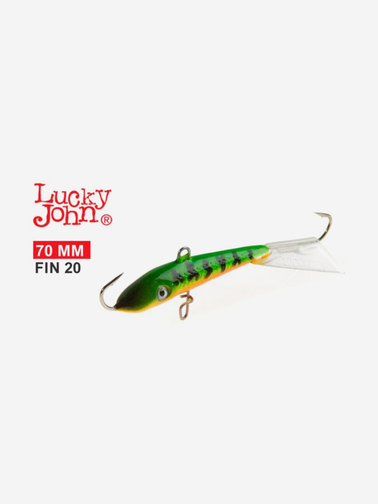 Балансиры Lucky John 3шт набор 7 MIX щука 2 3шт без тройника