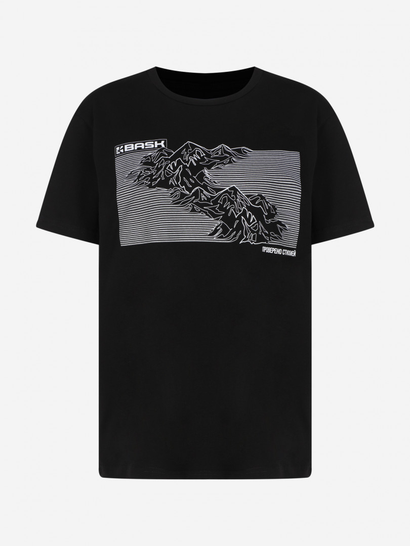 Футболка женская Bask Topography Lt V2 Черный 2399₽
