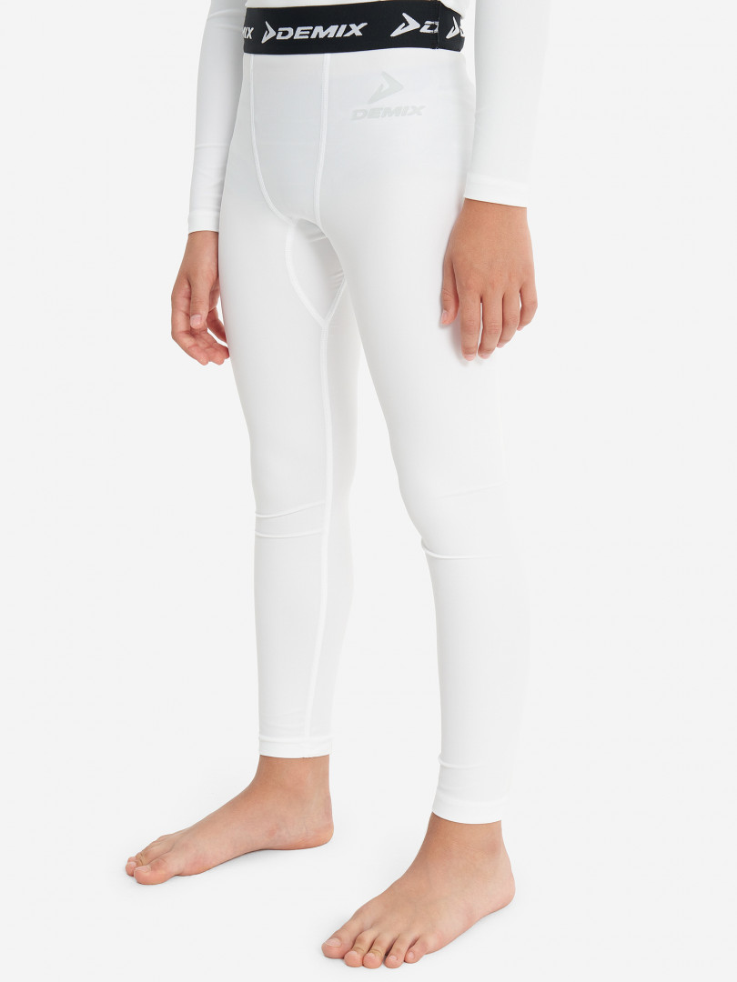 Тайтсы компрессионные для мальчиков Demix Белый 749₽
