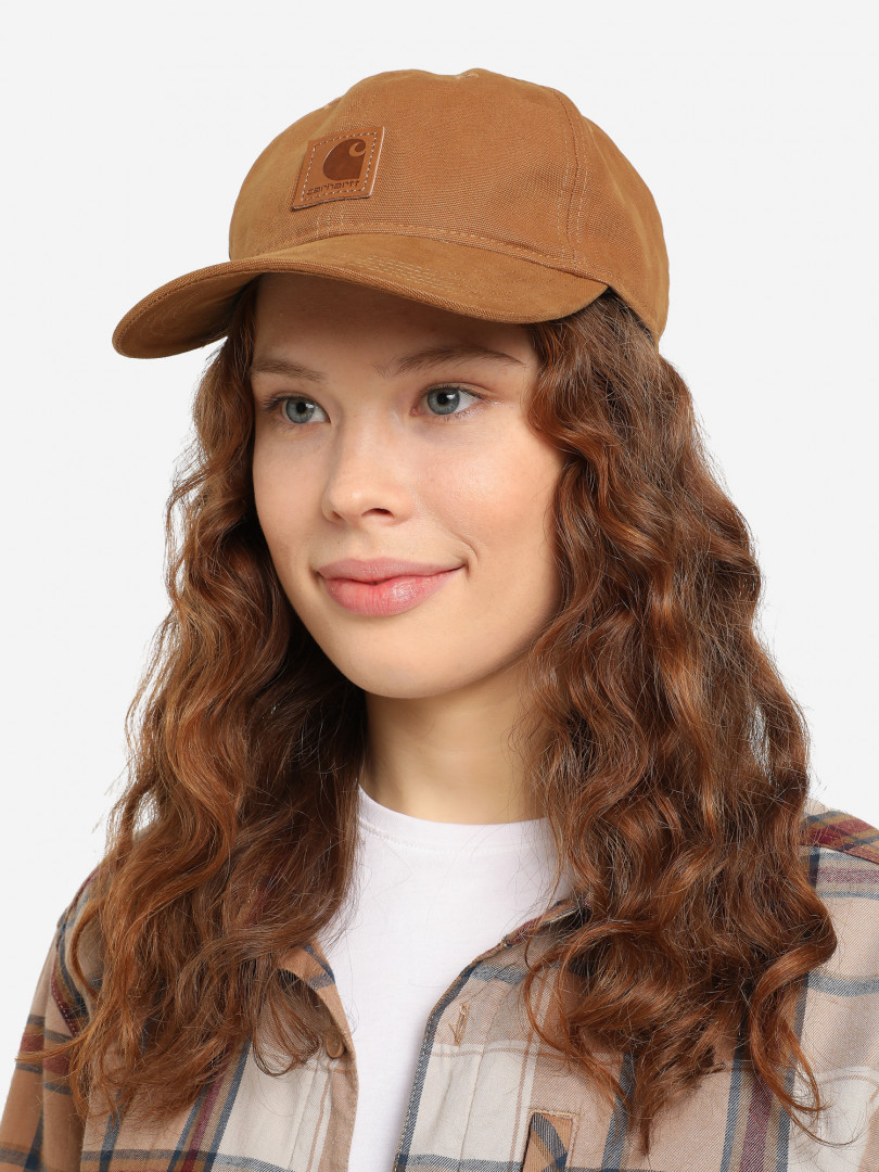 фото Бейсболка carhartt, коричневый