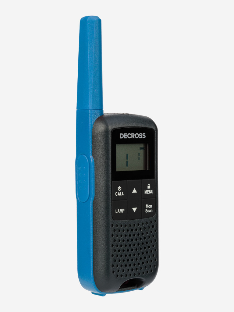 Комплект из двух радиостанций Decross DC63 Blue Twin EU с ЗУ
