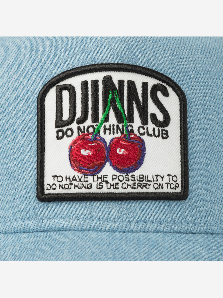 Бейсболка с сеточкой DJINNS HFT DNC Cherry