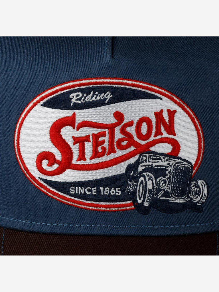 Бейсболка с сеточкой STETSON 7761120 TRUCKER CAP RIDING HOT ROD