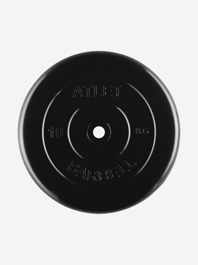 Диск (блин) BARBELL ATLET 10 кг 26 мм.