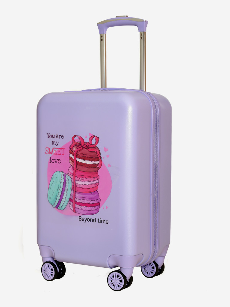Чемодан детский BEYOND TIME G225 Сладости в подарок сиреневый