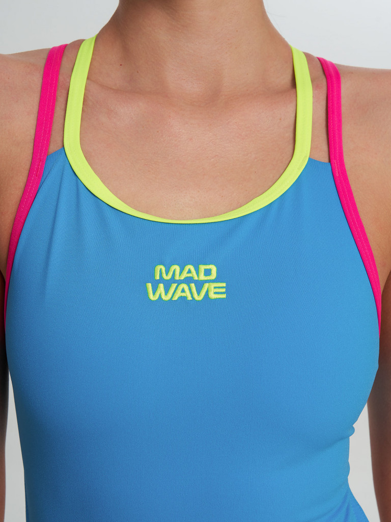 Купальник слитный женский Mad Wave Crossback