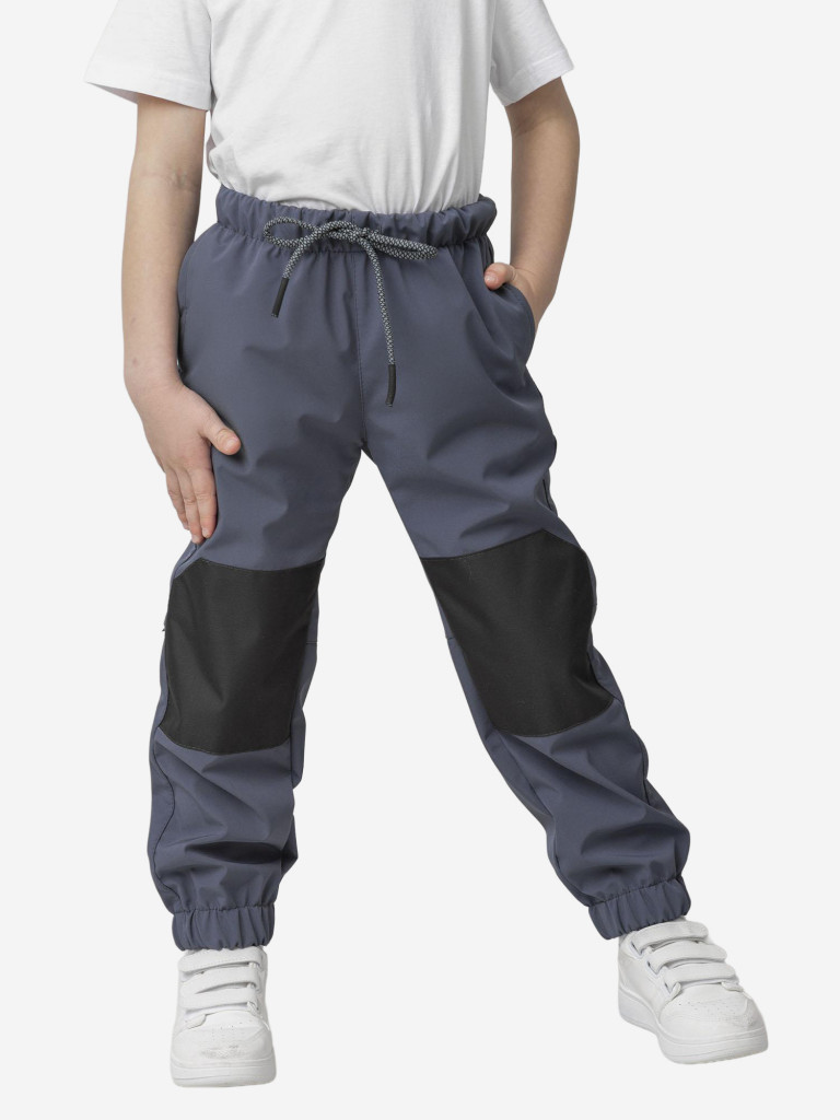 Брюки софтшелл для мальчика batik графитовый