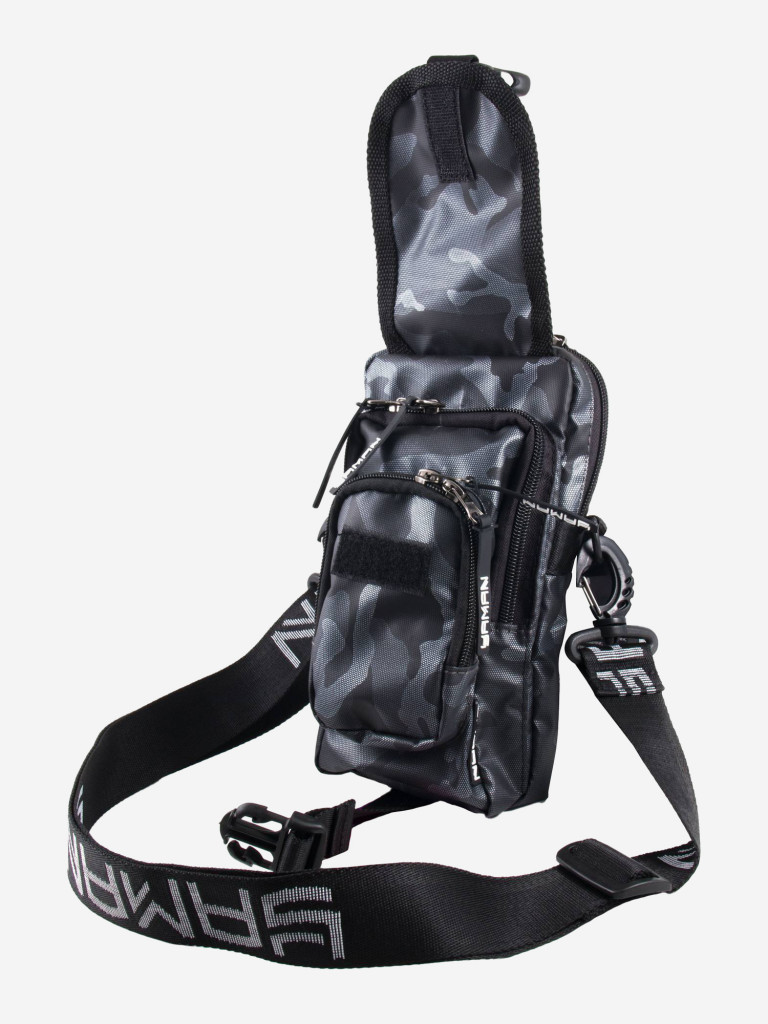 Сумка рыболовная Yaman Street Fishing MultiLock V-Pouch, 22х12,5х8 см, цвет серый камуфляж.