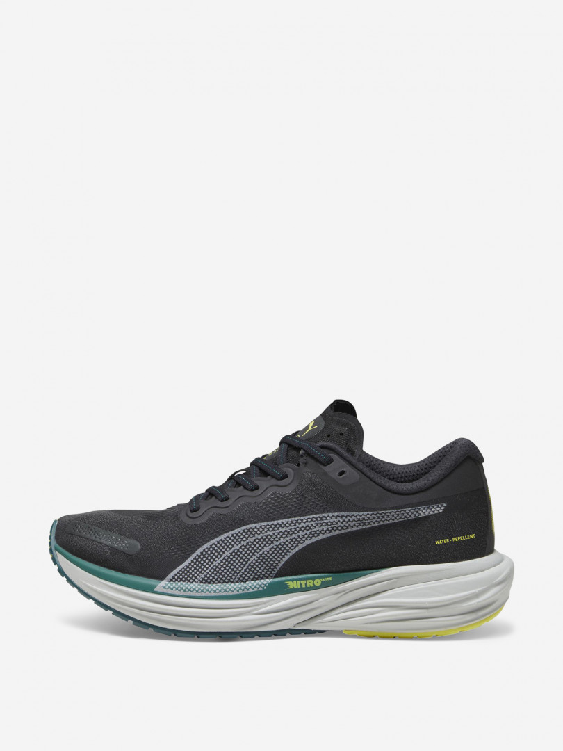 фото Кроссовки мужские puma deviate nitro 2 wtrepel, черный