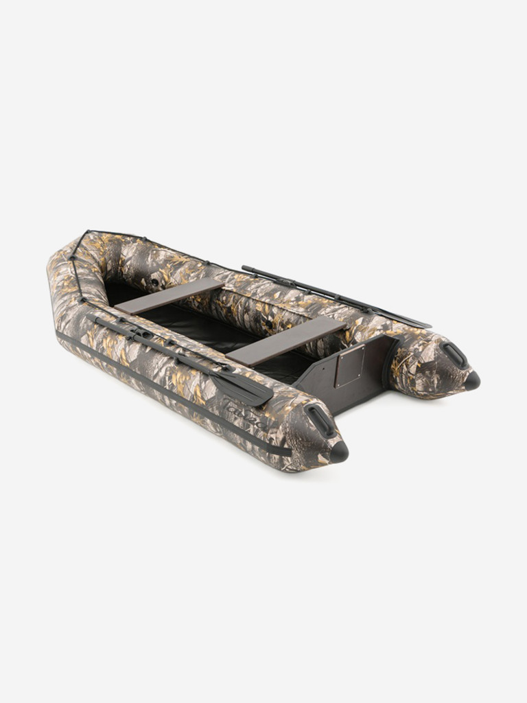 Лодка моторная Тайга-320, натяжное дно, камуфляж