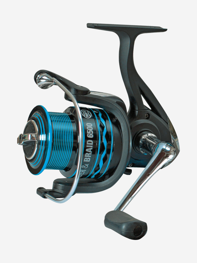 Катушка для рыбалки безынерционная WFT Fast FEEDER&BRAID 10 6500FD для поплавочной удочки карповая для фидера с байтранером,9ш.п.+1р.п.,для дальнего заброса, ловли на течении,для новичков