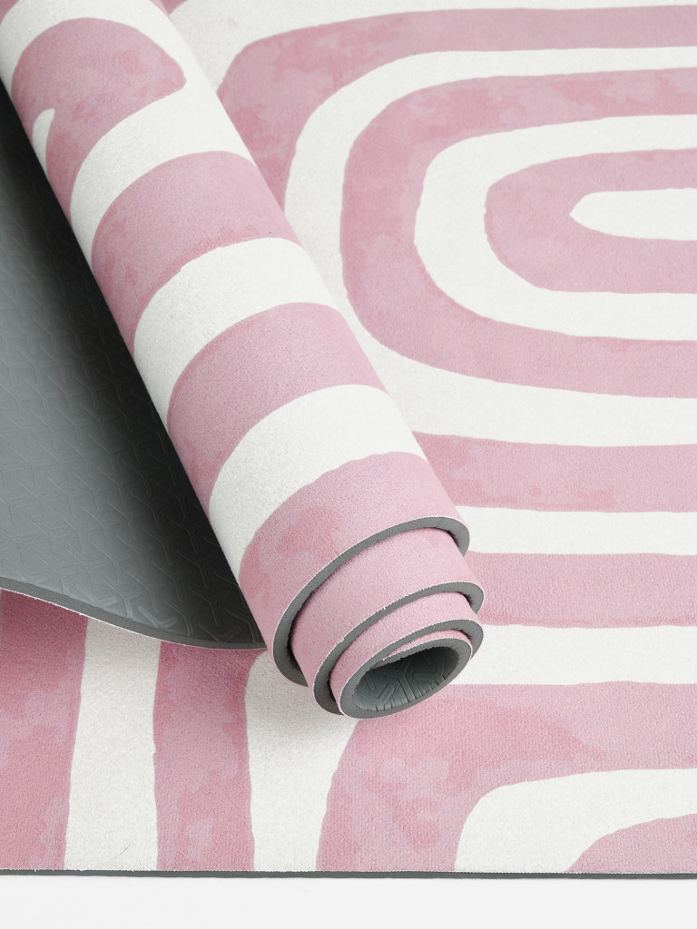 Коврик для йоги и фитнеса Kama, TPE, микрофибра