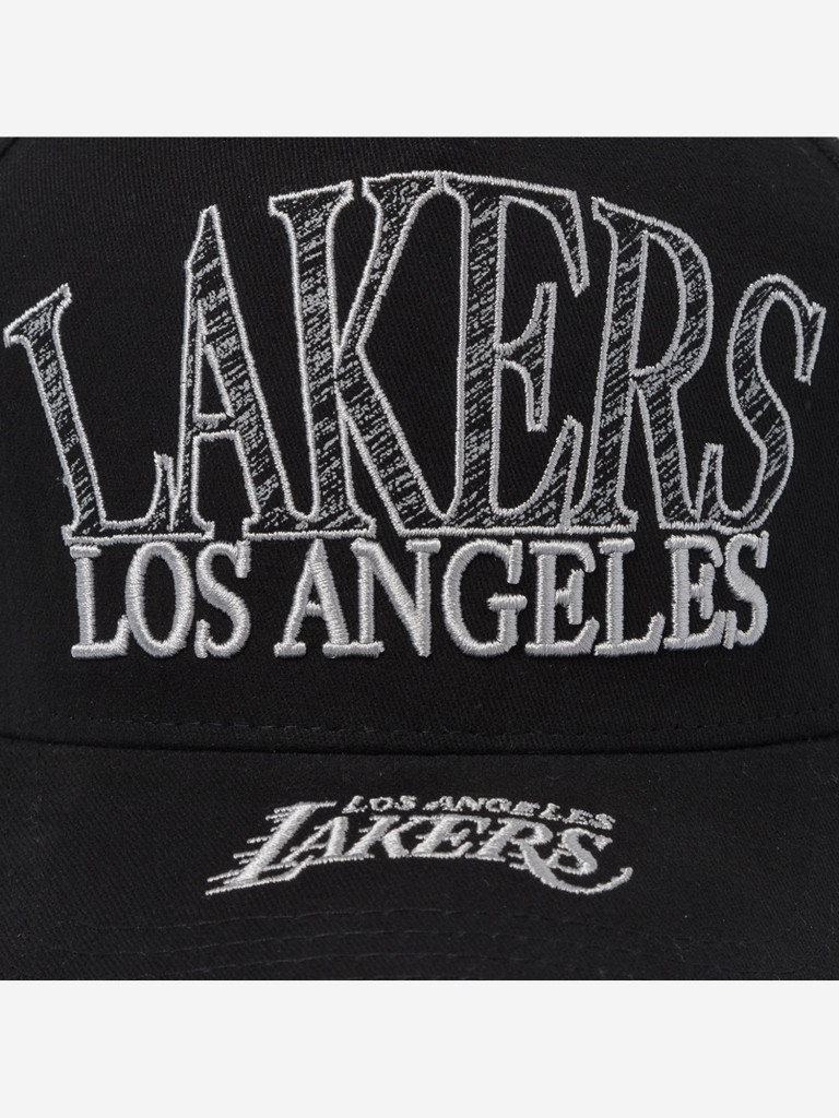 Бейсболка MITCHELL NESS HP14057-LALBLCK Los Angeles Lakers NBA
