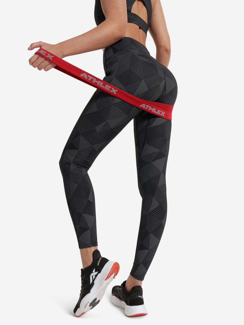 фото Легинсы женские athlex, черный