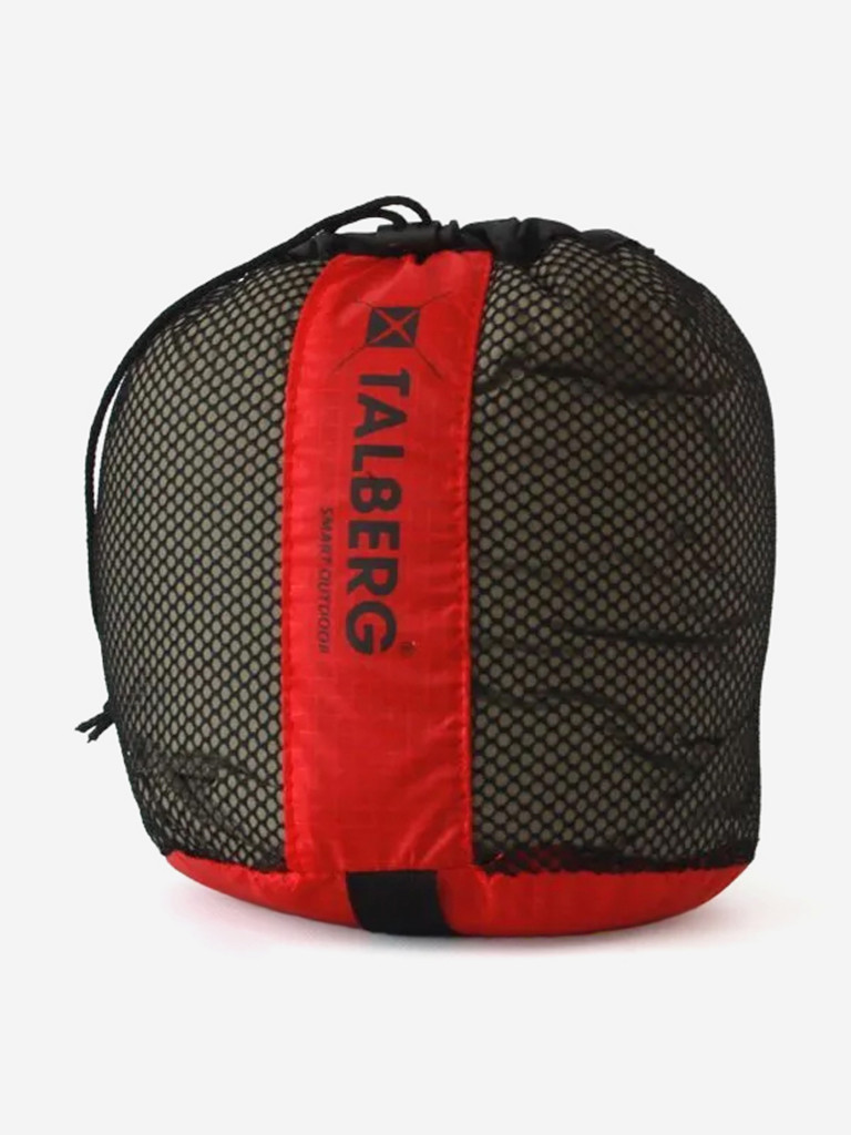 Мешок сетчатый MESH SACK 5, черный-красный
