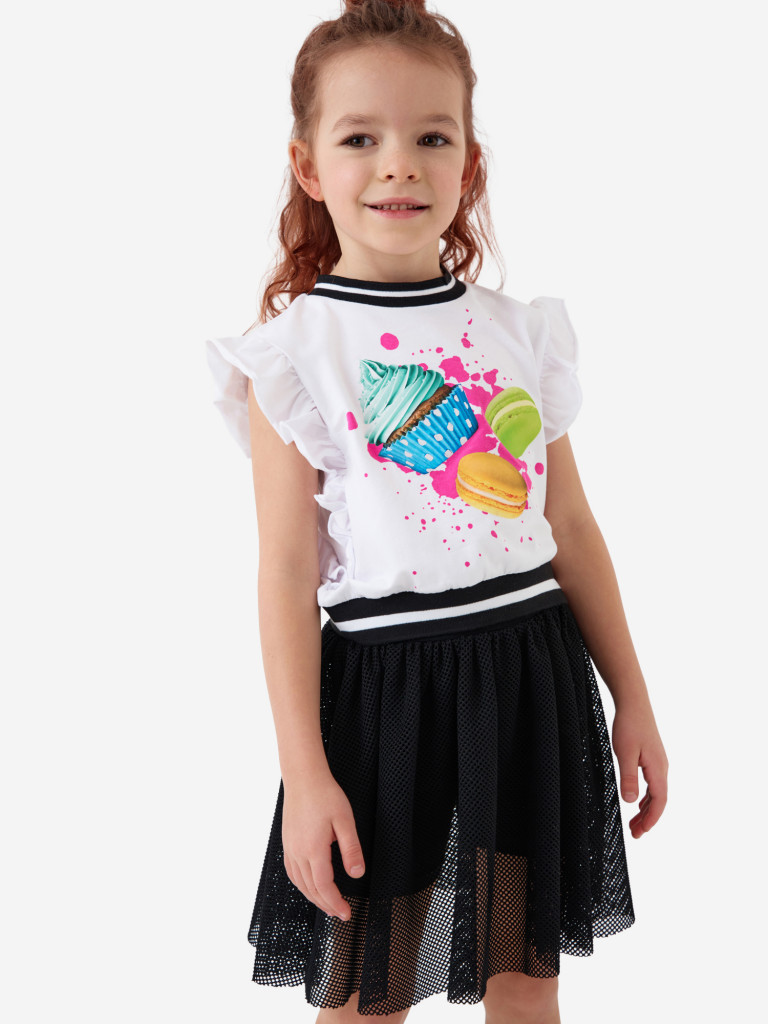 Футболка для девочки PlayToday