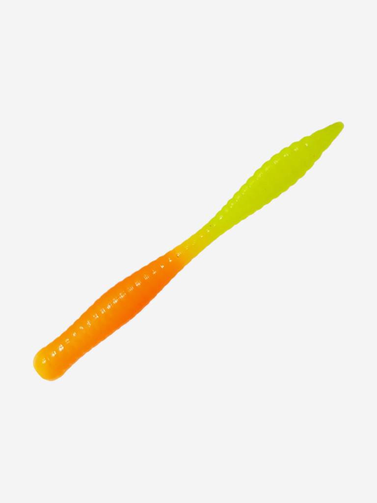 Силикон TROUT LURE (SANSAN) в банке, BEAVER 77, СЫР,COL. 22 (Orange-Lemon), (10шт)