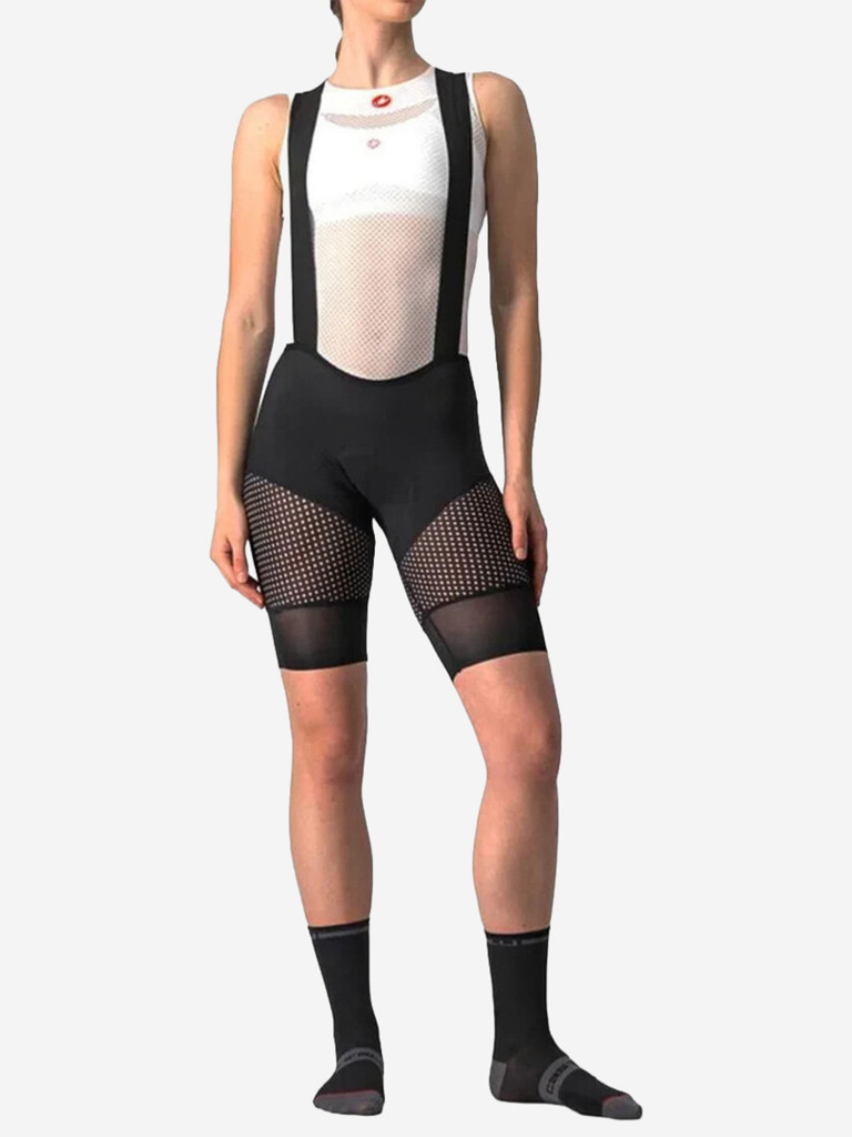 Велошорты женские CASTELLI Unlimited DT W Liner Bibshort