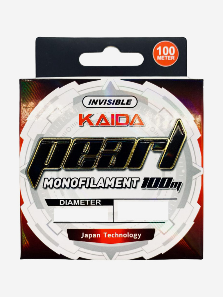 Леска Kaida PEARL 100м Clear 0.14мм 3.50кг 7.71Lb