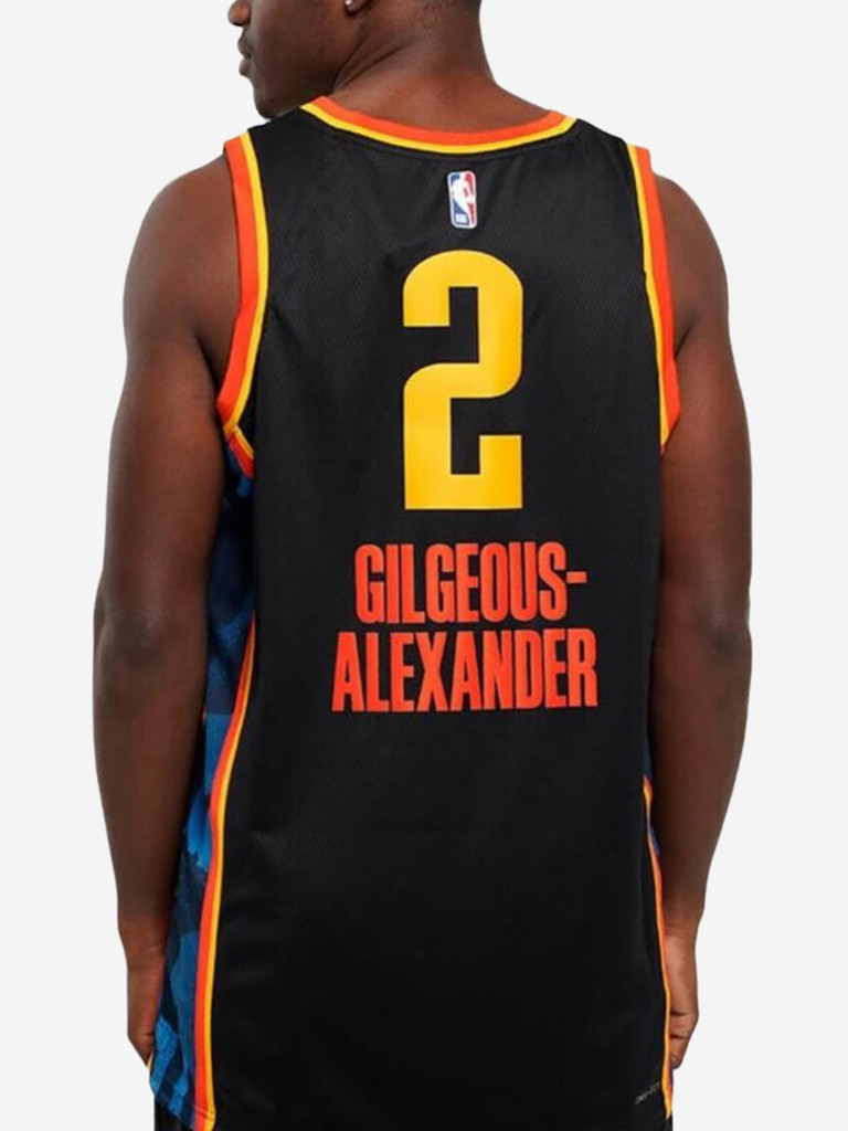 Майка баскетбольная Nike Shai Gilgeous Alexander Oklahoma City Thunder 2024/25 City Edition