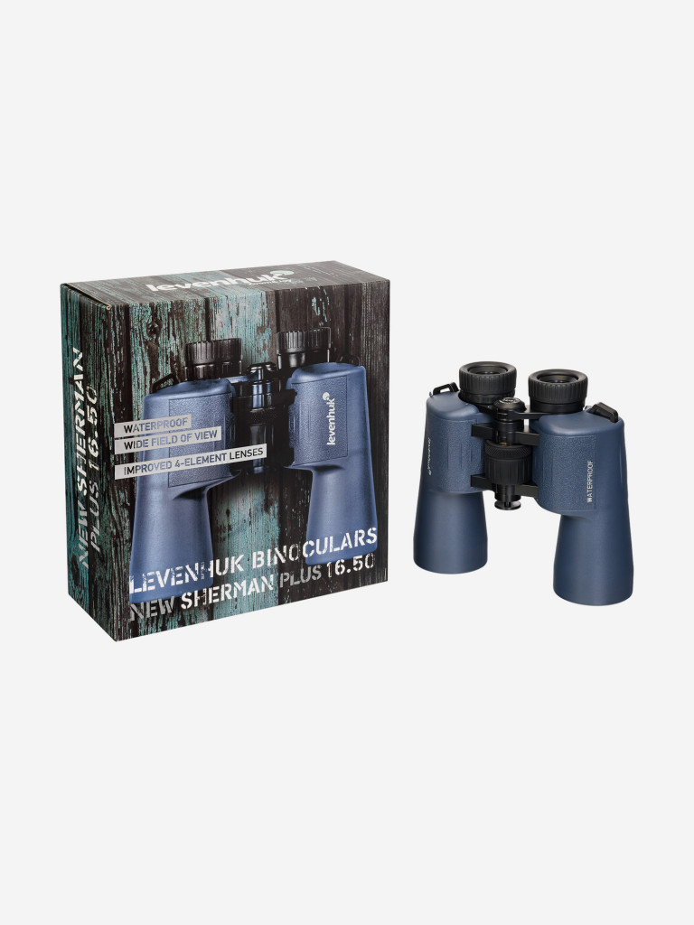 Бинокль Levenhuk New Sherman PLUS 16x50