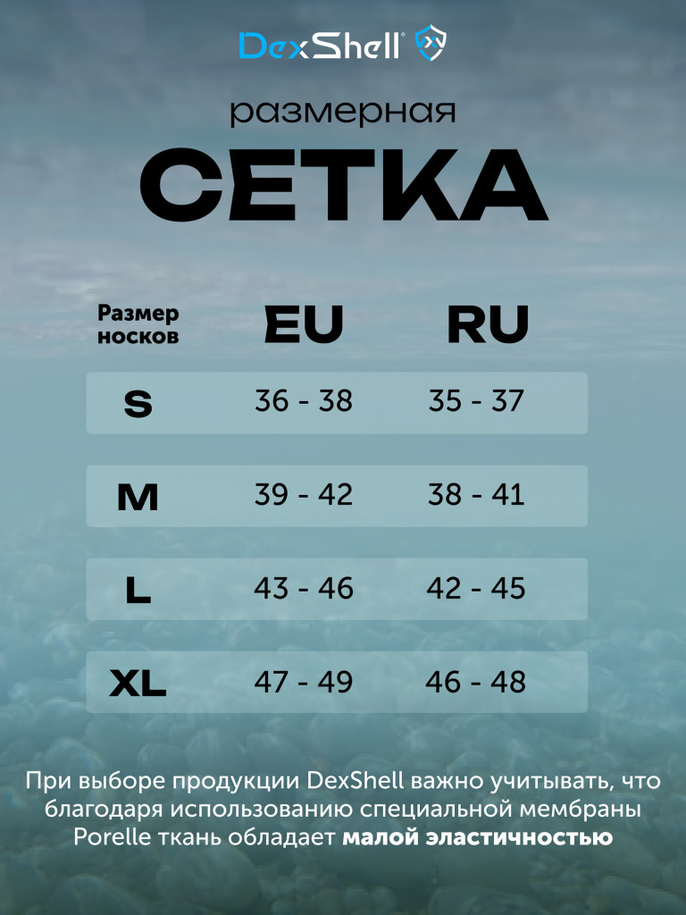 Водонепроницаемые носки Dexshell Thermlite 2.0