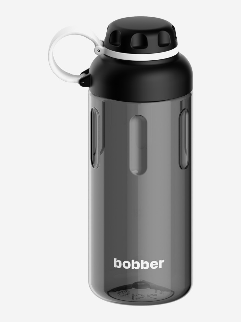 Бутылка тритановая Tritan Bottle для холодных напитков, с ситечком, 890 мл, черная
