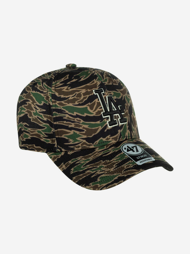 Бейсболка 47 BRAND B-DRZMV12PTP Los Angeles Dodgers MLB (оливковый)