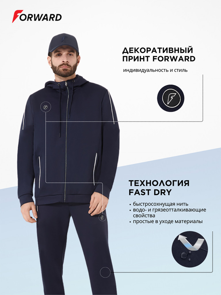 Костюм спортивый мужской Forward