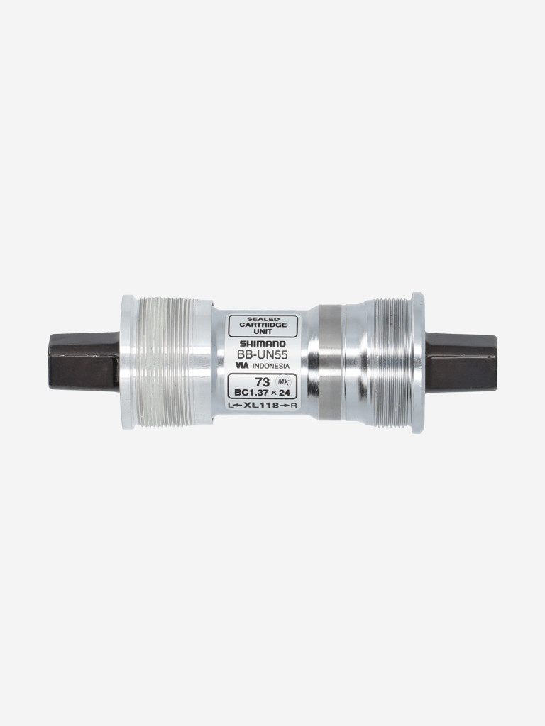 Каретка Shimano BB-UN55, SQR, 73х118 мм