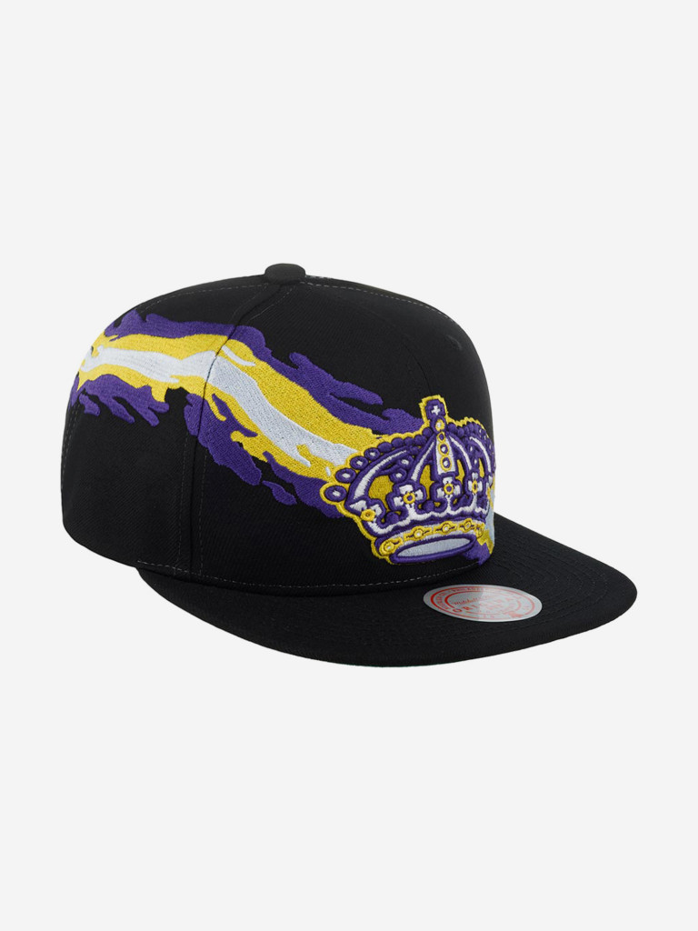 Бейсболка с прямым козырьком MITCHELL NESS 6HSSSH22087-LAKBLCK Los Angeles Kings NHL (черный)
