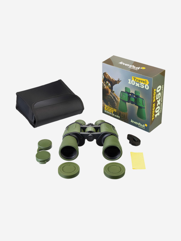 Бинокль Levenhuk Travel 10x50