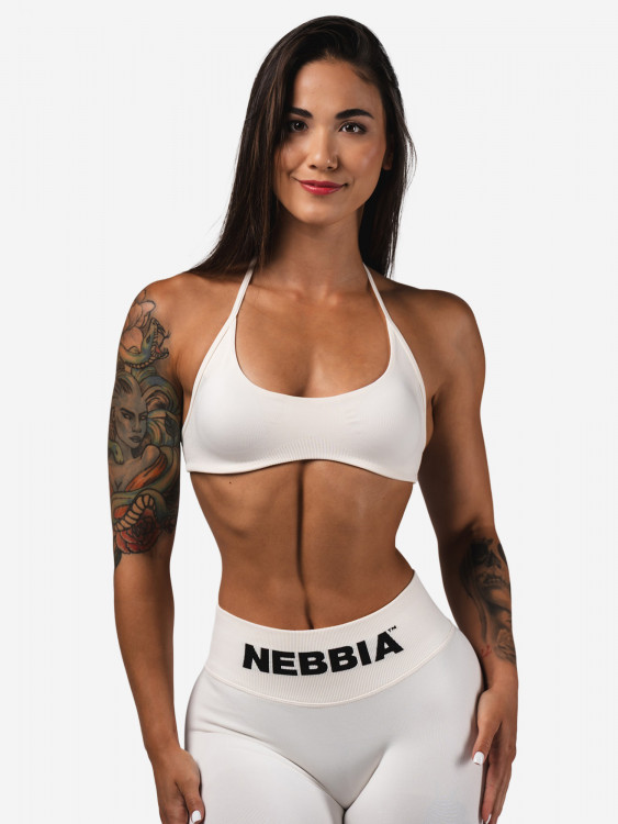 Топ спортивный женский NEBBIA Lift-Up Sports Bra FLOW SEAMLESS 495