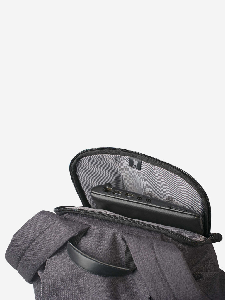 Рюкзак WENGER 13'', cерый, ткань Grey Heather/ полиэстер 600D PU , 33х13х39 см, 16 л