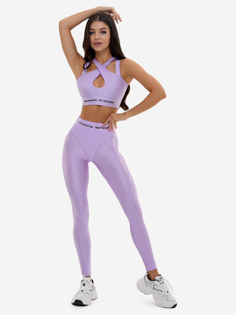 Спортивный топ Bona Fide: Heart CrushTop "Juicy Lilac"