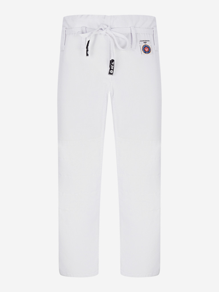Кимоно для дзюдо подростковое Clinch Judo Red FDR белое