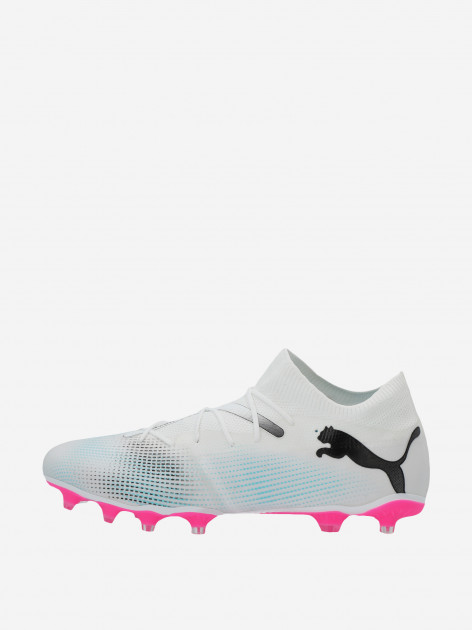 Бутсы мужские PUMA Future 7 Match FG/AG арт. 107715 белый/черный ...