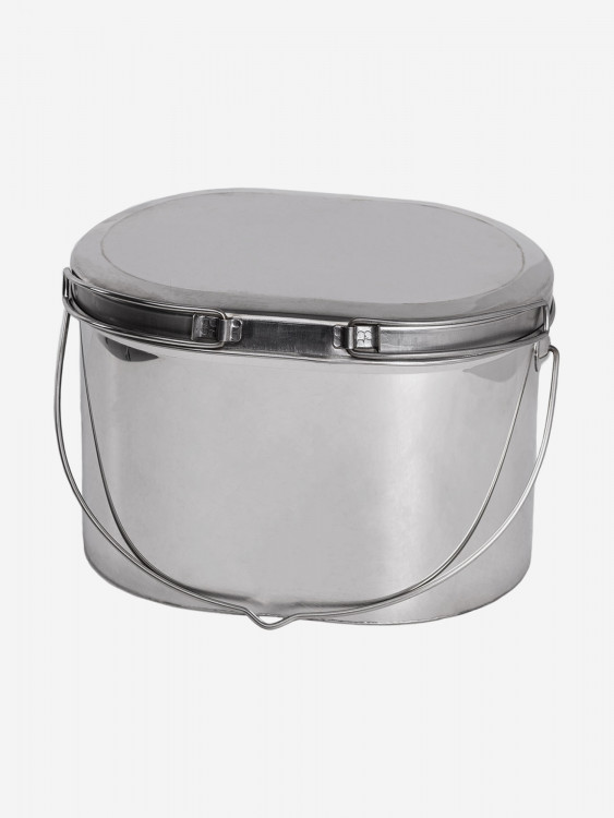 Котелок низкий 9,5 л крышка с ручками Роза ветров