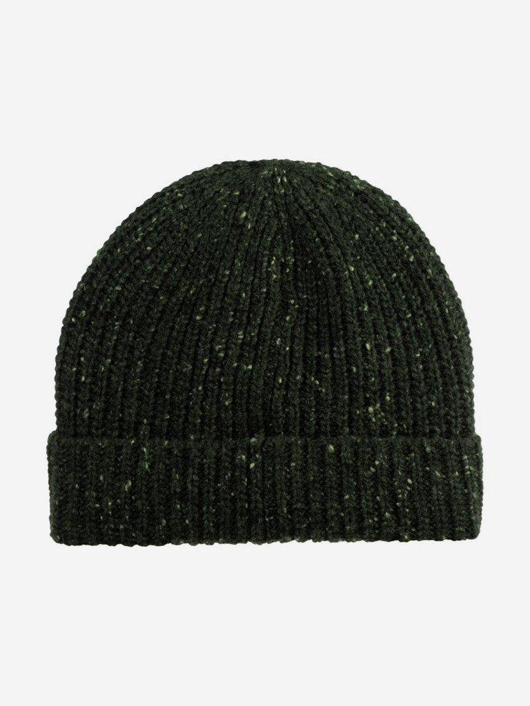 Шапка с козырьком STETSON 8599361 BEANIE WOOL (зеленый)
