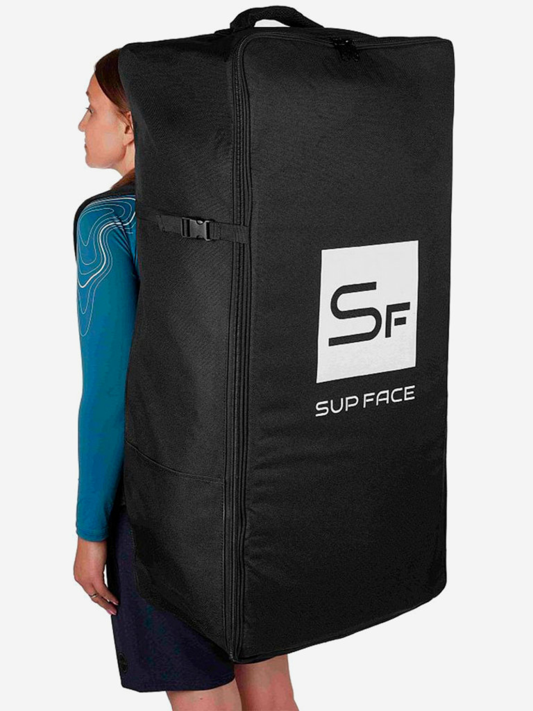 Сумка-рюкзак SUP face Basic, черный, для сапборда