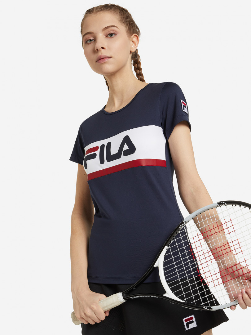 фото Футболка женская fila, синий