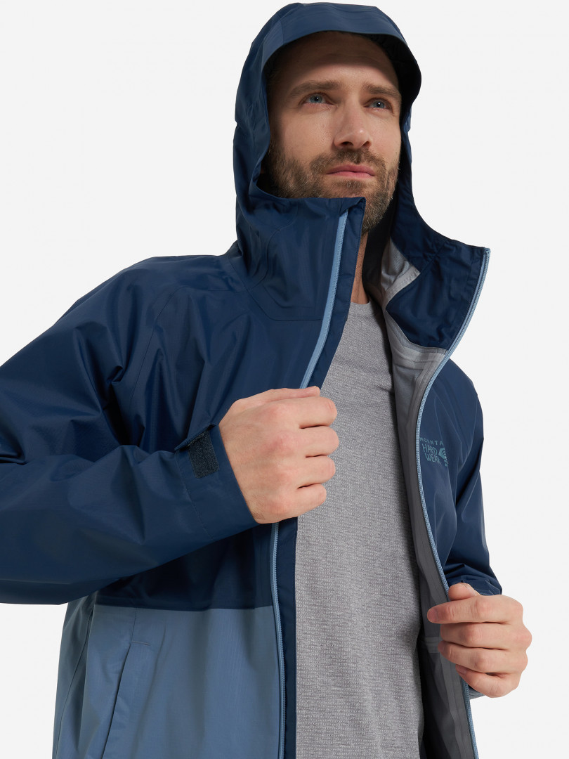 Куртка мембранная мужская Mountain Hardwear Threshold Jacket, Голубой