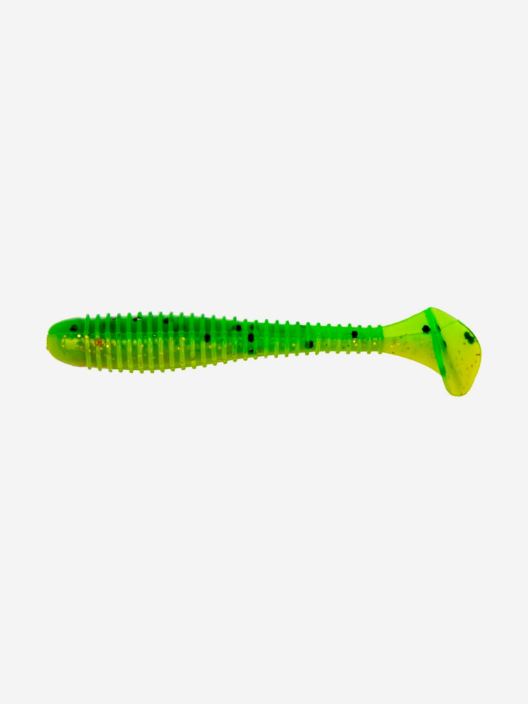 Мягкая приманка Helios Catcher, 3,55'' / 9 см, Green Lime, 100 шт (HS-2-010-N)