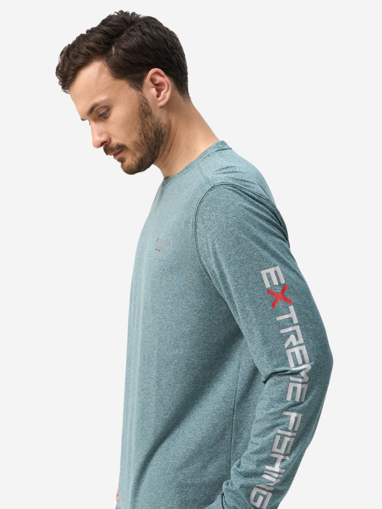 Лонгслив мужской Extreme Fishing PSS-G301 с защитой от солнца UPF50+ для рыбалки