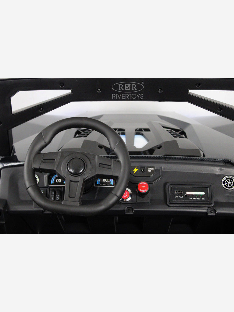 Детский электромобиль RIVERTOYS A707AA LUX NEW 4WD