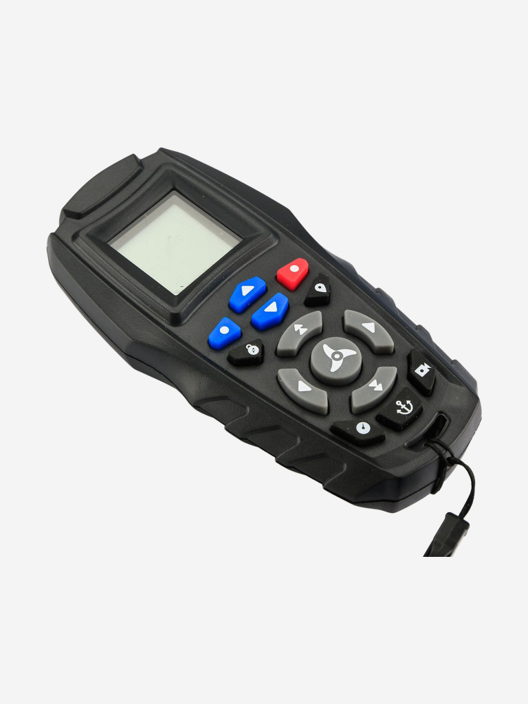 Лодочный носовой электромотор с функцией Якорь SEA-PRO 65L 54" GPS 12V Черный Комплект МАКСИМУМ: электромотор + предохранитель + компас + розетка + быстросъемная пластина