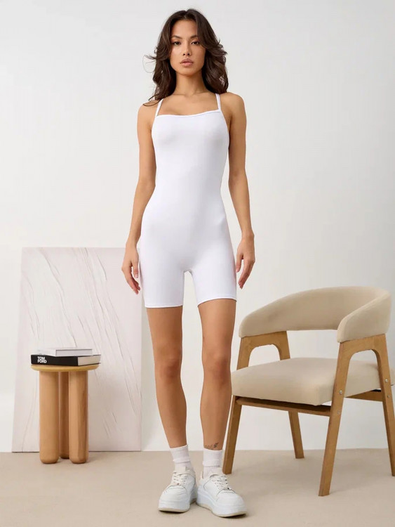 Комбинезон женский Skin of Angel укороченный тонкие лямки