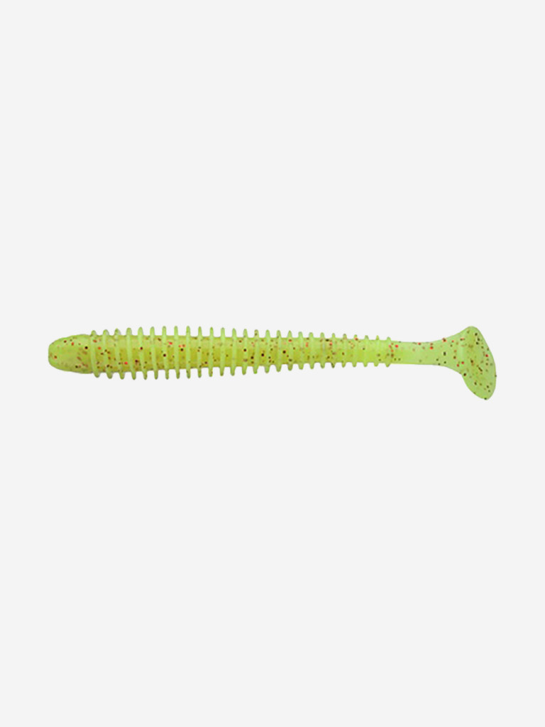 Силиконовые приманки для рыбалки Keitech Swing Impact 3.0 PAL# 01 Chartreuse Red Flake