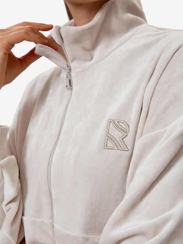 Толстовка женская RAQUETA SPORT на молнии Marshmallow, Perla